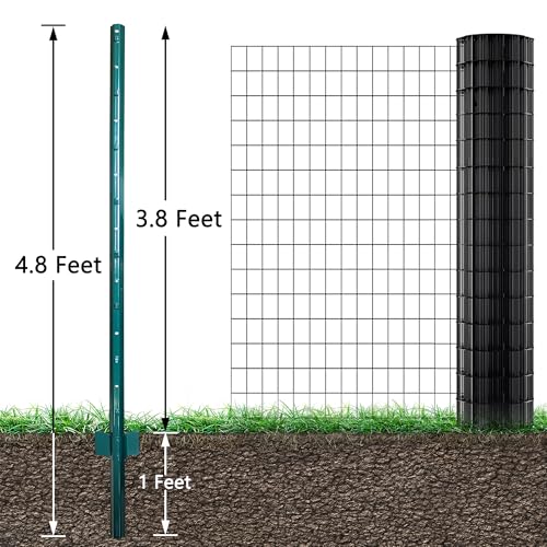 Fence Posts 4.8 Feet (16 Count)