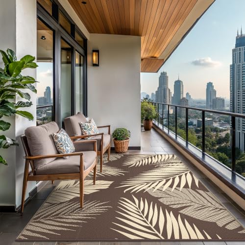 Outdoor Rug Waterproof Plastic Rugs for Patio