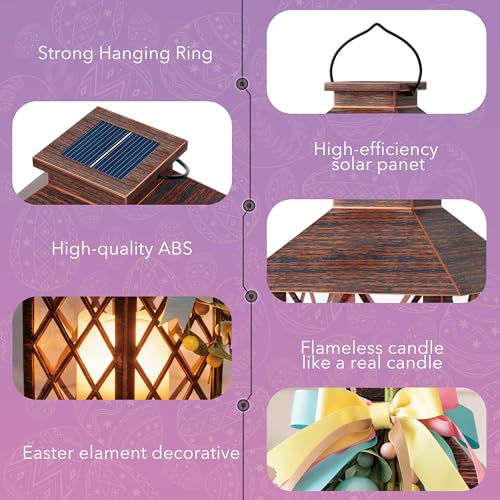 Easter Solar Lanterns Outdoor