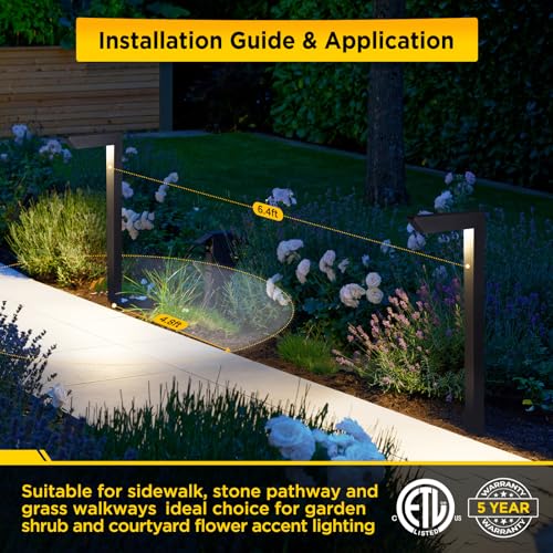 3CCT LED Low Voltage Landscape Pathway Light (8 Count)