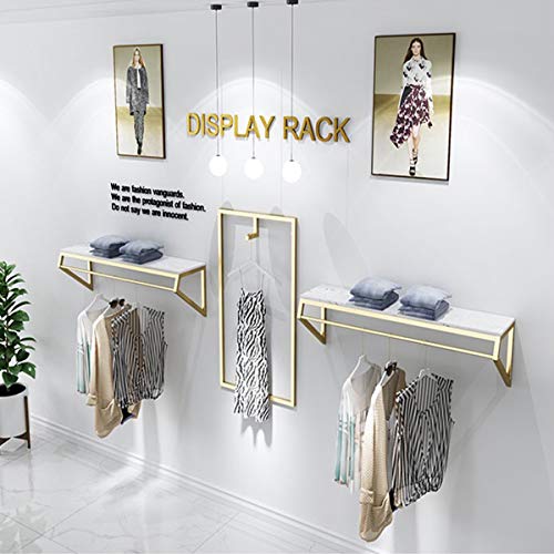 Modern Simple Men's and Women's Clothing Store Heavy Duty Metal Display Shelf