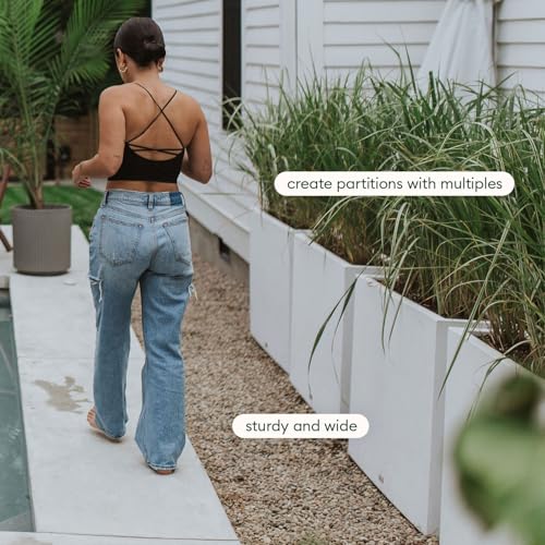 Block Series Span Planter (2 Count)