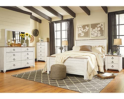 Coastal Queen Panel Headboard