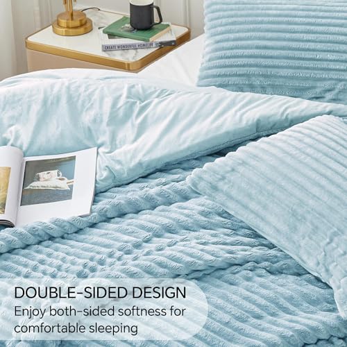 Fleece Full Comforter Set