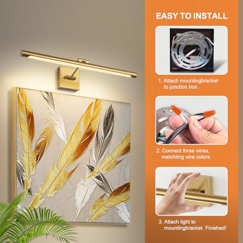 LED Picture Light Fixtures 24.4 Inches