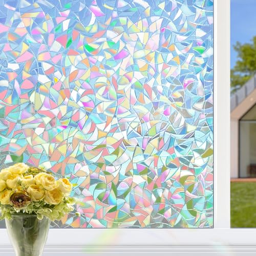 Window Privacy Film Static Clings (9.36 Sq Ft)