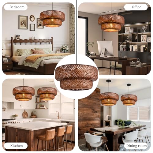 TeruTeru Ji Kaikang Bamboo Pendant Light