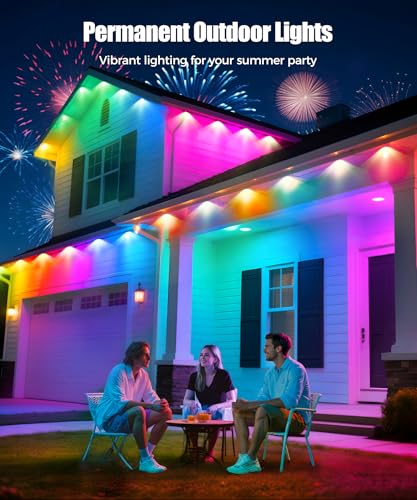 Permanent Outdoor Lights for House (150 Foot)