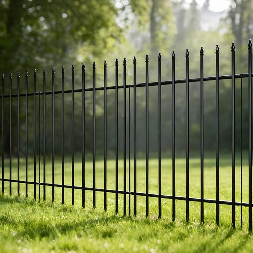 42" H x 12.5Ft Metal Garden Fence (36 Sq Ft)