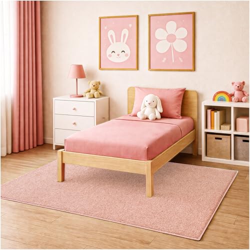 Soft & Colorful 3' Round Kids Classroom Area Rug