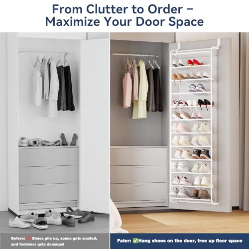 36 Pair Over the Door Shoe Rack