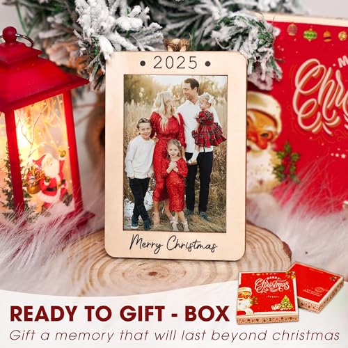 2025 Christmas Ornament Picture Frame