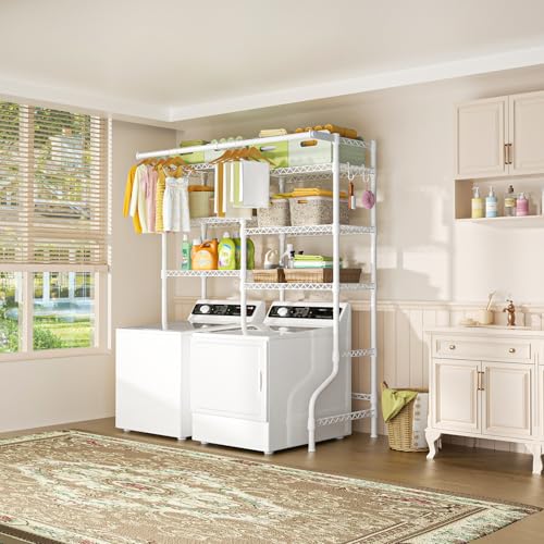 U13 Medium Over Washer and Dryer Storage Shelves