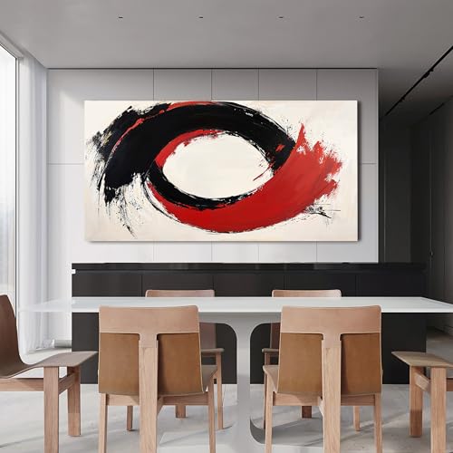 Black And White Wall Art Prints Large Abstract Wall Art Decorations 29"x58"