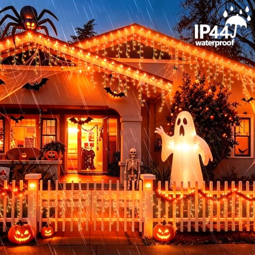 33ft 400 LED Orange Halloween Lights (33 Foot)