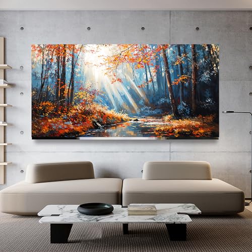 Forest Wall Art Prints Large Canvas Wall Art Decor For Living Room 29"X58"