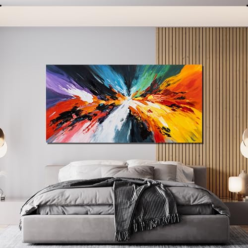 Abstract Wall Art Decor Modern Colorful Wall Art Prints For Bedroom 24"x48"