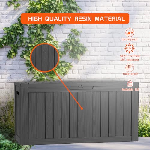 80 Gallon Resin Deck Box
