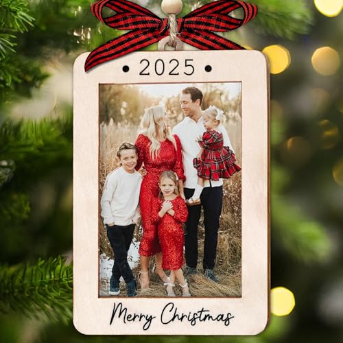 2025 Christmas Ornament Picture Frame