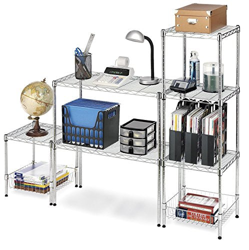 2 Tier Metal Storage Shelves