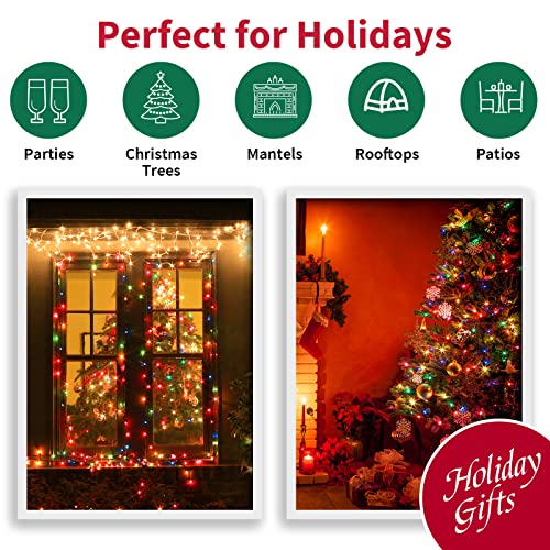 Multicolor Christmas String Lights (100 Count)