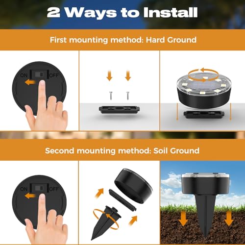 Mini Solar Ground Lights (12 Count)