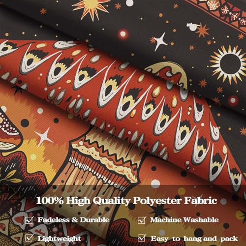 Hippie Mushroom Tapestry
