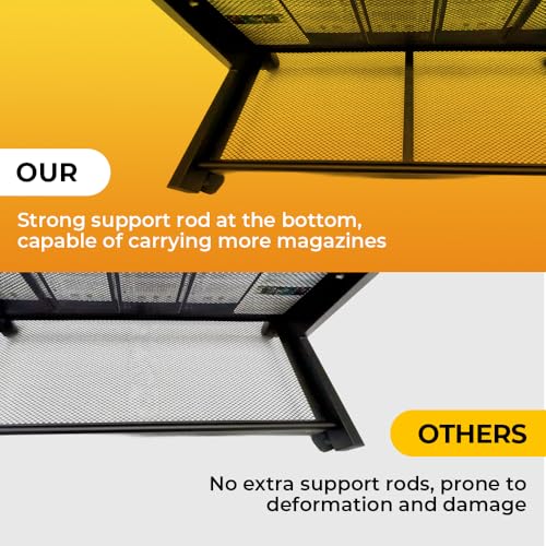 floor magazine rack brochure display stand for offices and public reception area