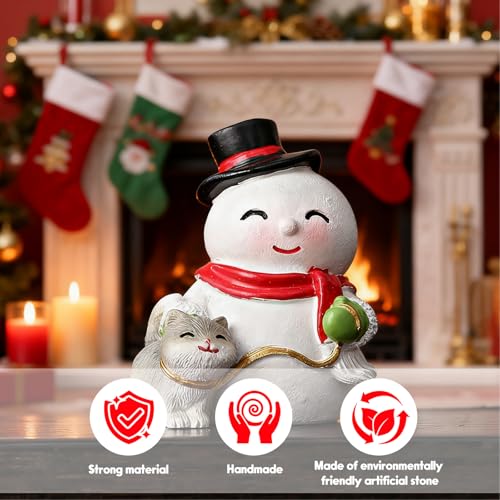 Christmas Snowman Figurine