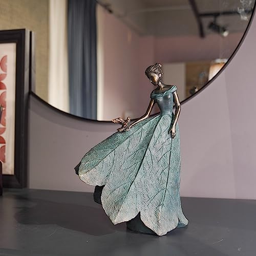Fairy Statue Leaf Angel Girls Gardening Gifts for Women