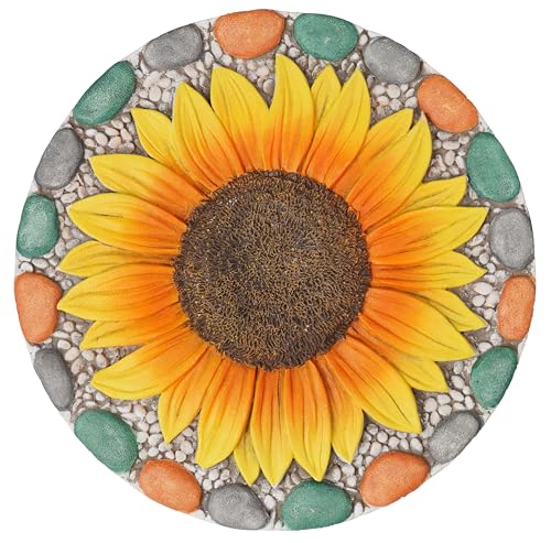 Decorative Sunflower Garden Stepping Stone