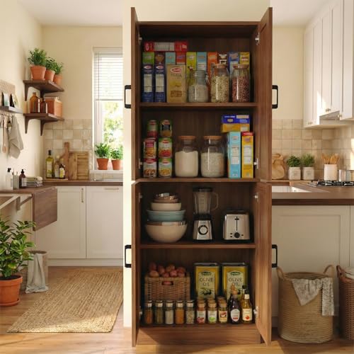 71" Tall Kitchen Pantry Cabinet