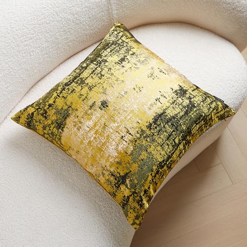 Luxury Sun Gold Pillow Covers 22x22