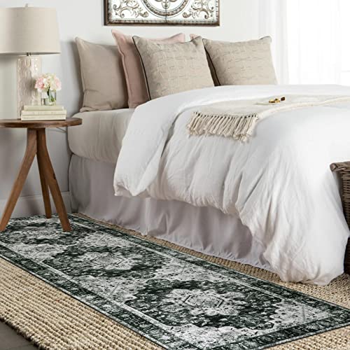 Ultra Thin Washable Vintage Runner Rug