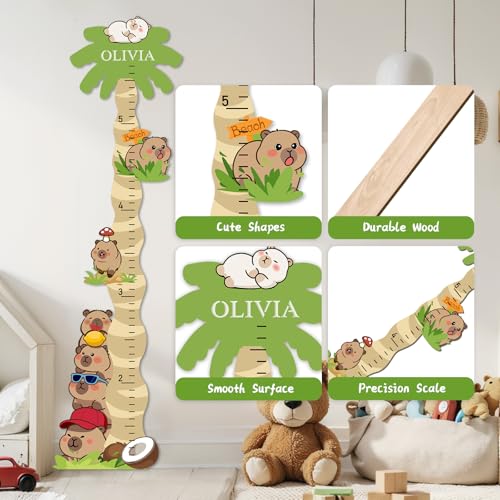 Custom Wood Kids Wall Height Chart