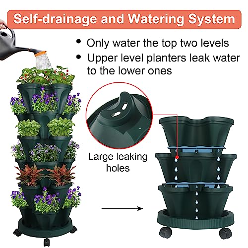 Vertical Planter Tower (2 Count)