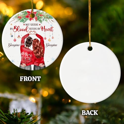 Personalized Best Friend Ornament