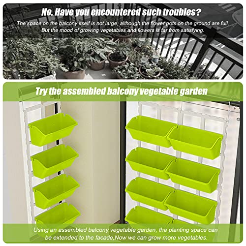 8 Pockets Vertical Planters