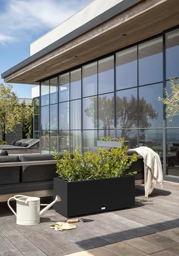 Block Series Long Box Planter (2 Count)