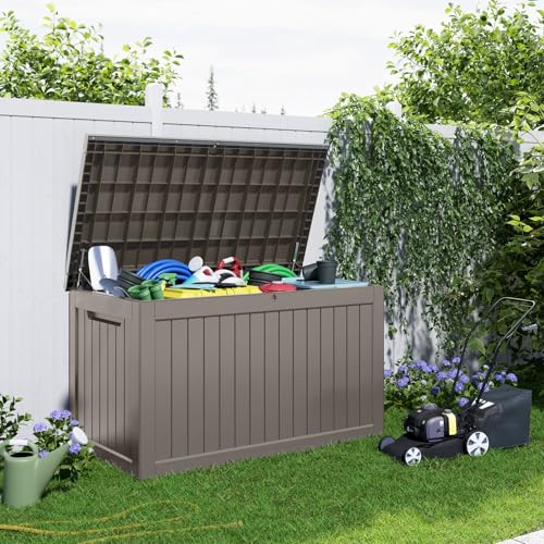 280 Gallon Resin Deck Box