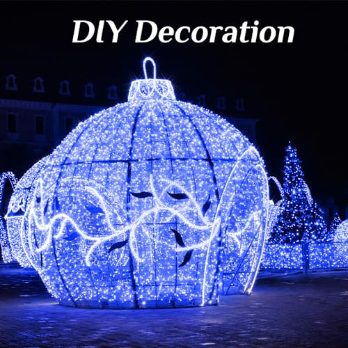 2 Pack 200 LED Solar Fairy Lights Outdoor (2 Count)