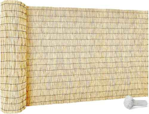 Bamboo Fence Bamboo Screens Outdoor for Patio (40 Sq Ft)