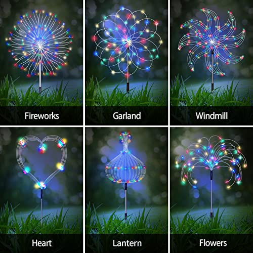 8 Pack Outdoor Solar Garden Lights (8 Count)