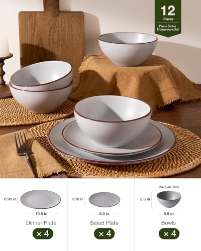 Venus Plates and Bowls Sets (12 Count)