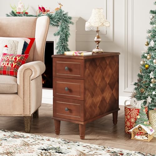 Solid Wood End Table
