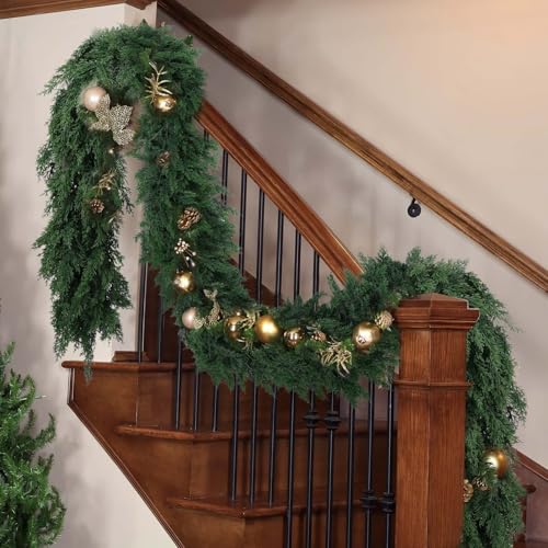 9FT Artificial Cedar Garlands
