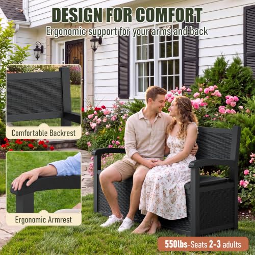 80 Gallon Outdoor Storage Bench