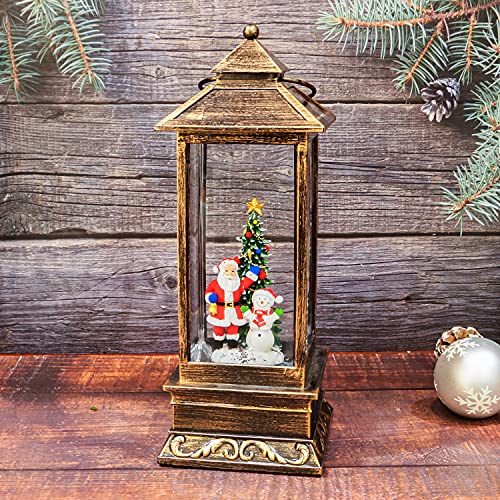 Snow Globe Christmas Snow Globes with Swirling Glitter