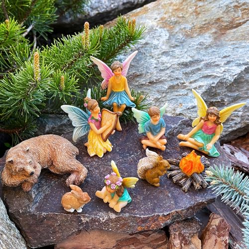 Fairy Garden Figurines (9 Count)