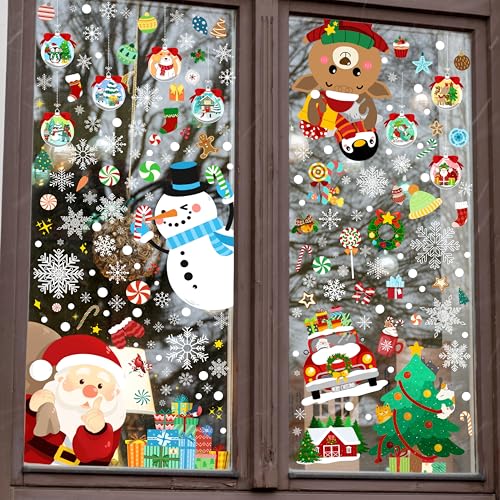 Christmas Window Clings